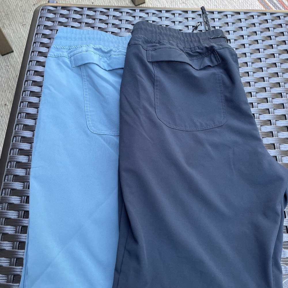 Pants cinch on the side